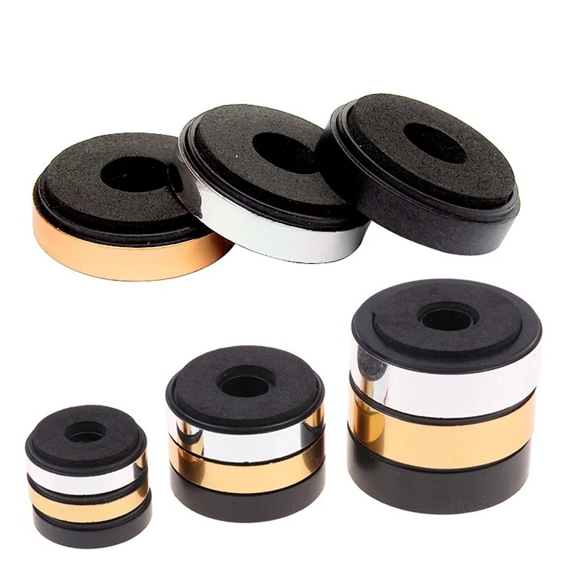 Home Cinema System - 4Pcs Speaker Spikes Stand Parts Active