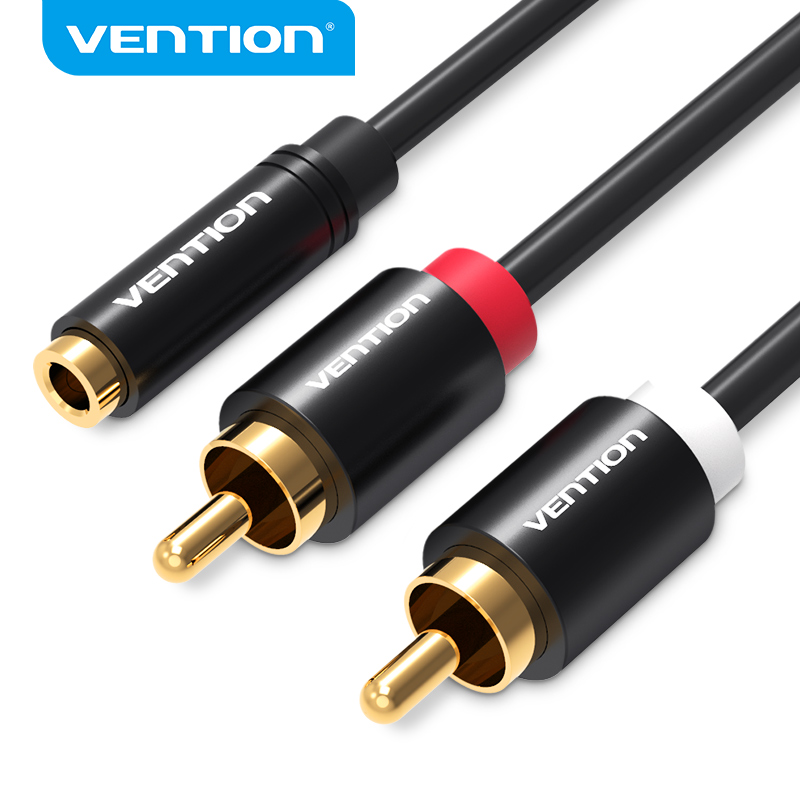 Home Cinema Hall - Vention Jack 3.5mm Female to 2RCA