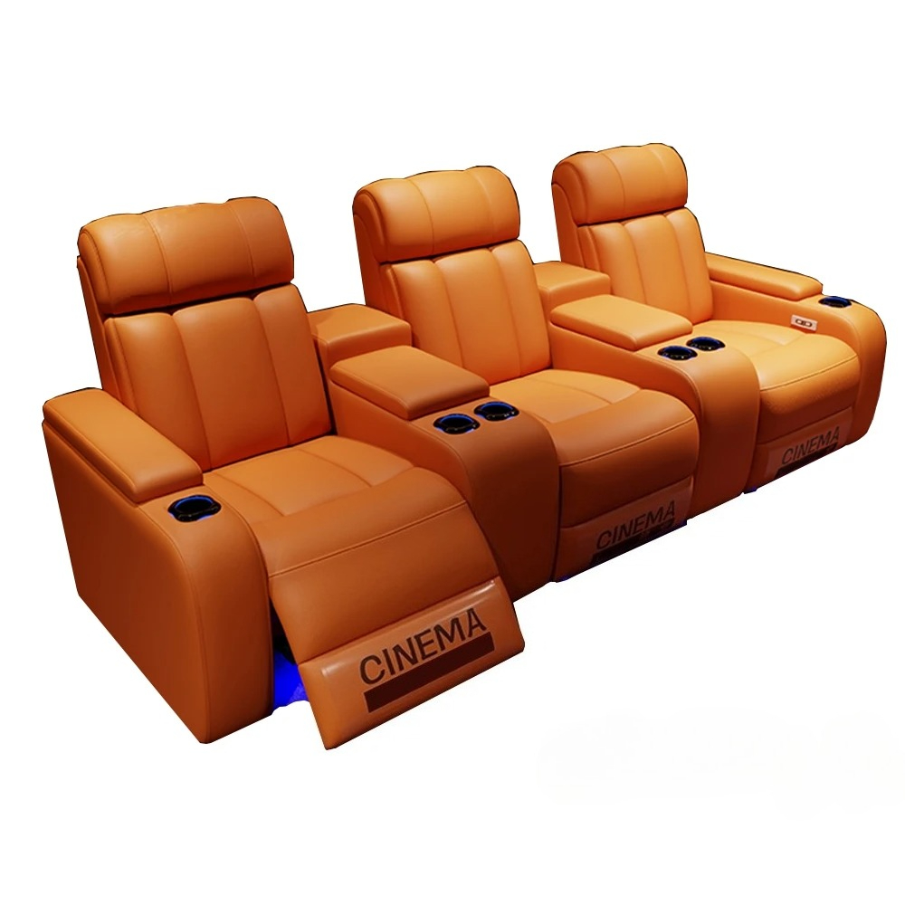 Home Cinema Luxury - Luxury Electric Recliner Cinema Chairs with