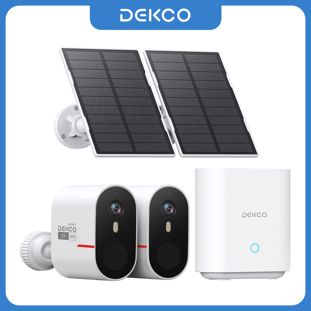 Home Cinema System - Dekco 3MP WiFi Solar Camera System