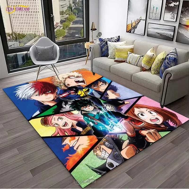 Home Cinema Kids - My Hero Cartoon Anime Carpet for