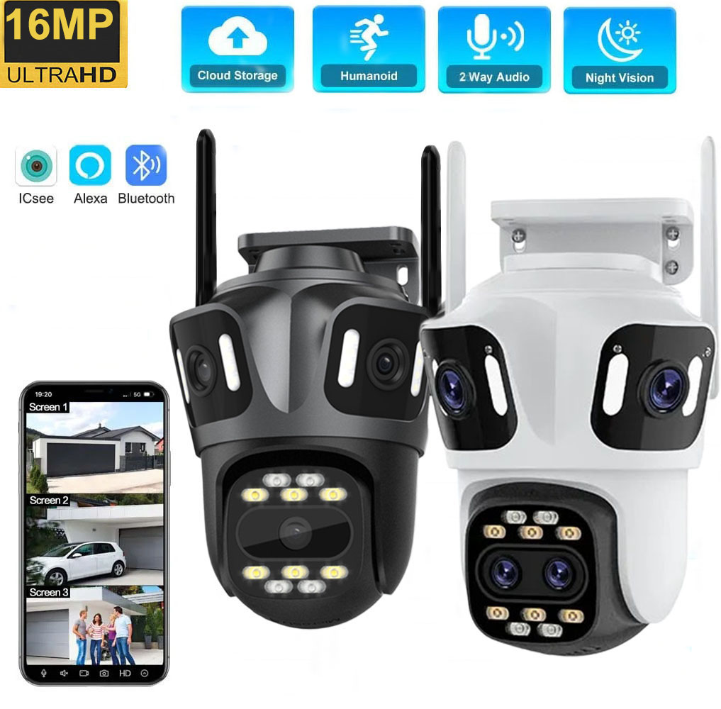 Home Cinema Outdoor - Uzoom 10K 16MP Outdoor PTZ WIFI