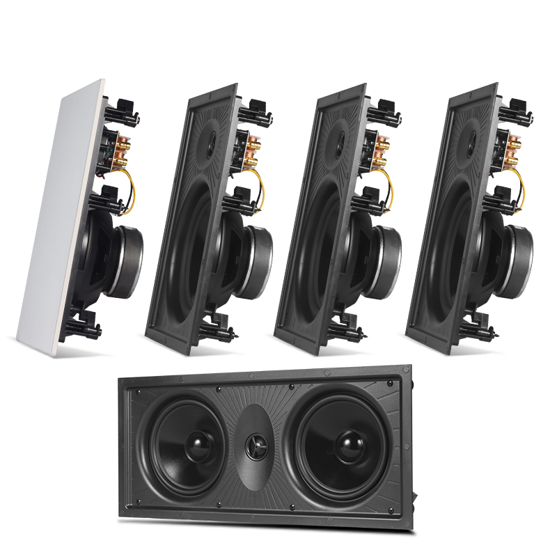 Home Cinema Wall - HIFI Inwall Speaker 100watts Ceiling Wall-mounted