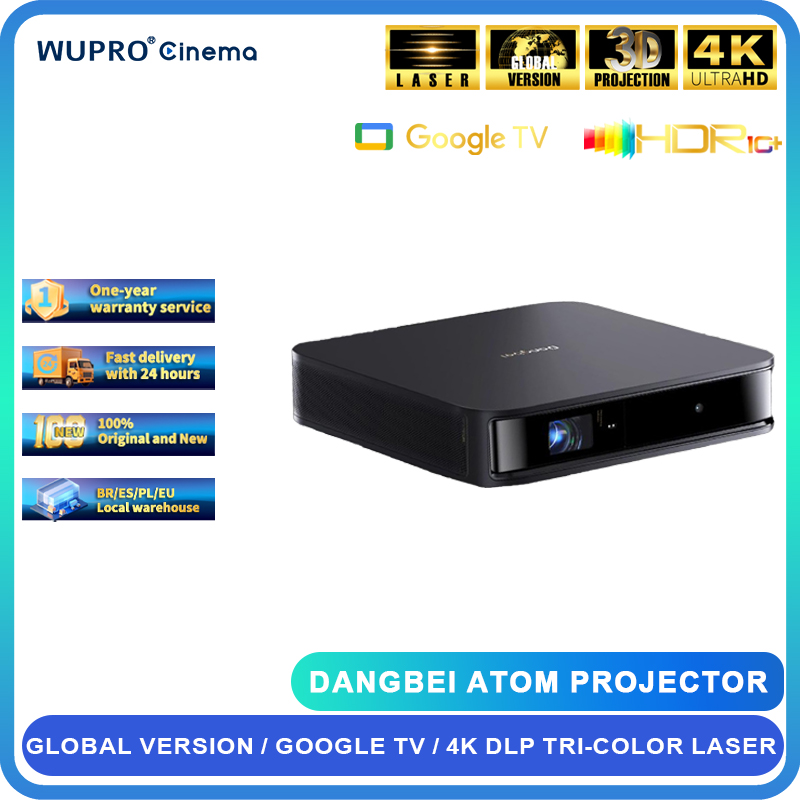 Video Home Cinema - Dangbei ATOM Laser Projector First Google