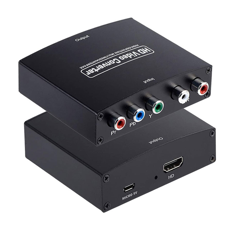 Surround Sound Decoder - 1080P Video Audio Converter Adapter YPbPr