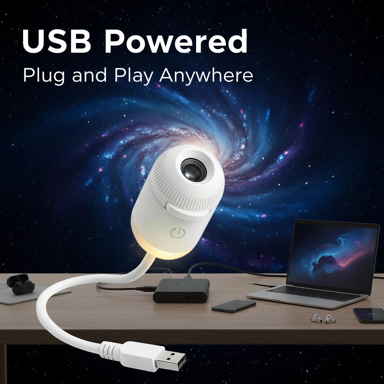 Home Cinema Led Projector - Galaxy Projector Night Light, Star Projector