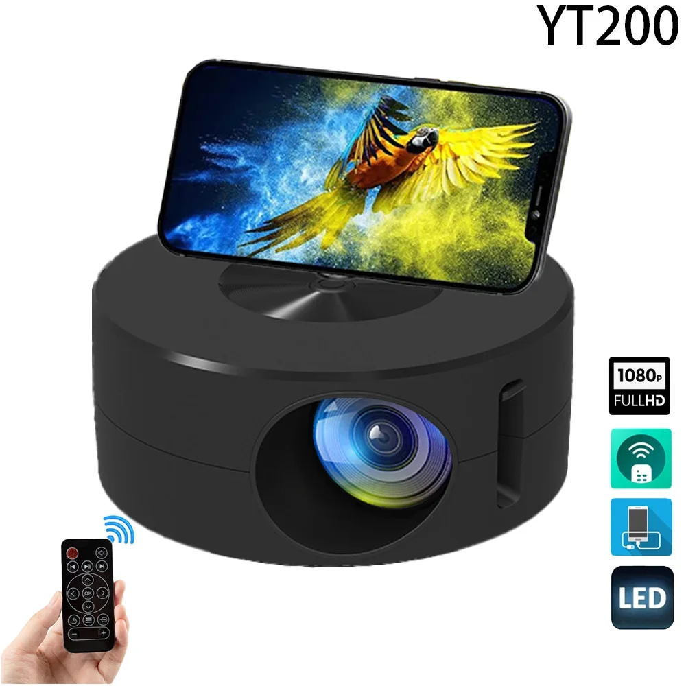 Home Cinema Kids - YT200 LED Mobile Video Mini Projector
