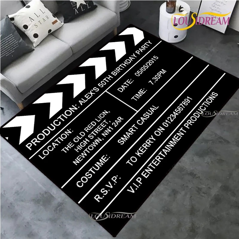 Home Cinema Kids - Vintage Projector Theme Movie Night Clapperboard