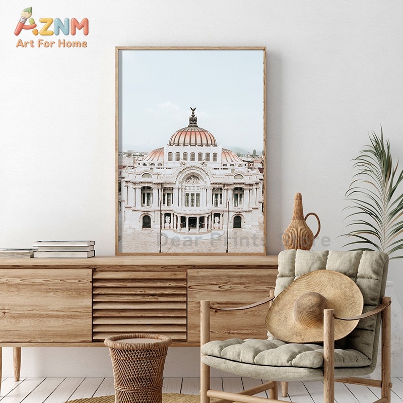 AZNM Boho Mexican City Landsca - Home Cinema Wall review and price