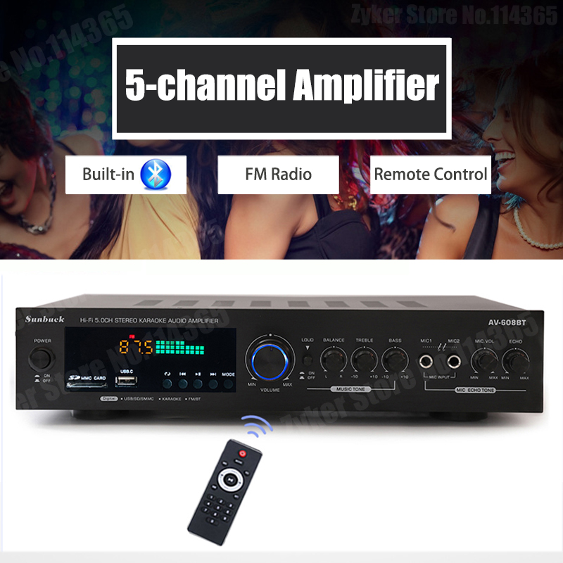 HiFi Digital Bluetooth Amplifi - Home Cinema Receiver review and price
