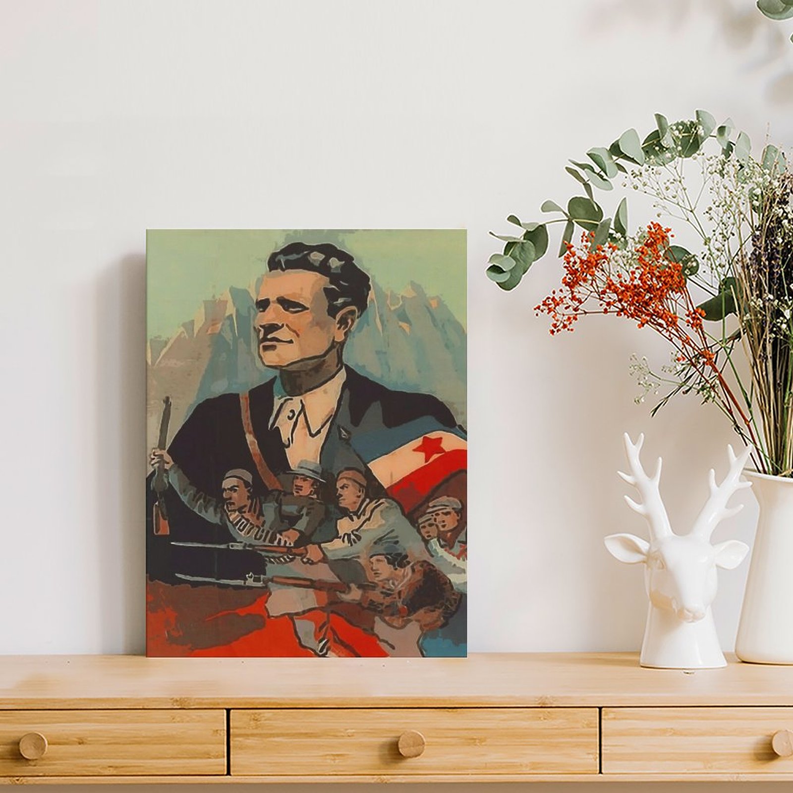 Jugoslavija Josip Broz Tito Po - Home Cinema Wall review and price
