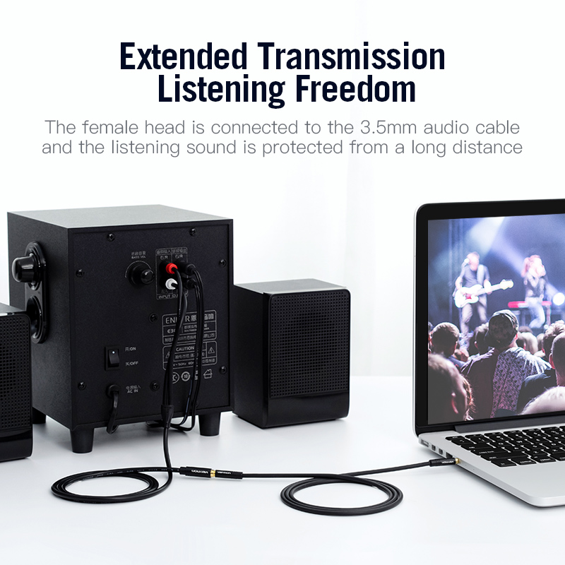 Vention Jack 3.5mm Female to 2 - Home Cinema Hall review and price