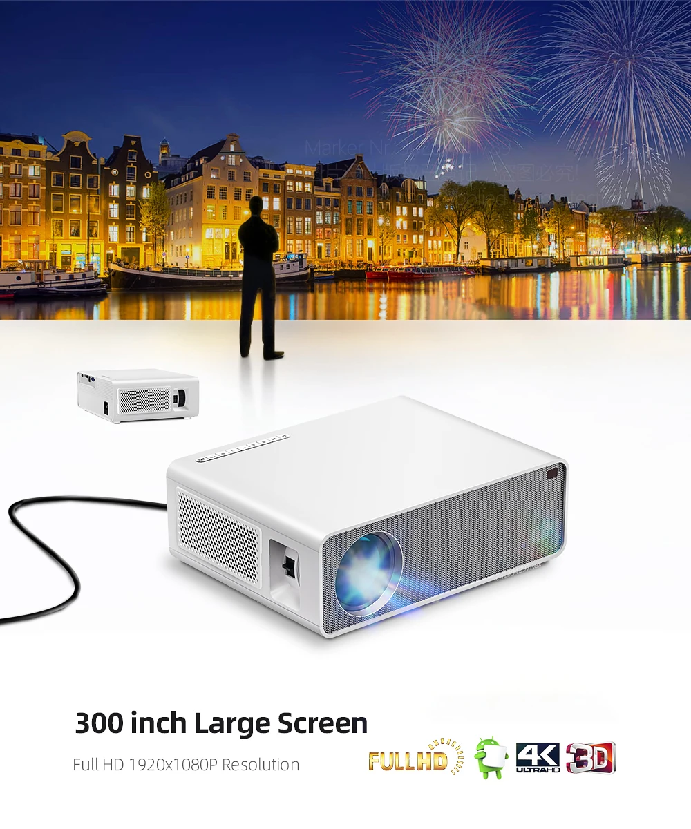 New Design Projector Beamer 10 - Home Cinema Kids review and price