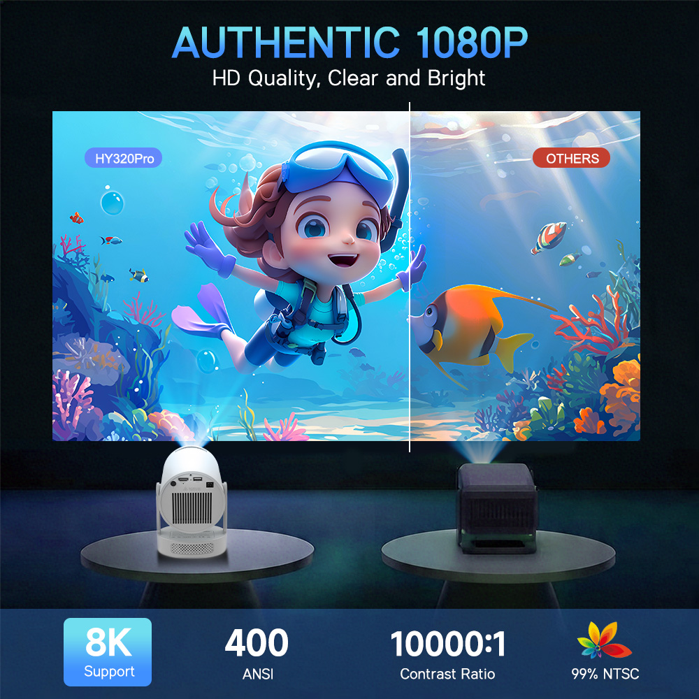 Magcubic Android 14 Native 108 - Video Home Cinema review and price