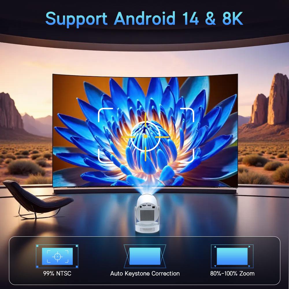 Magcubic Android 14 Native 108 - Video Home Cinema review and price