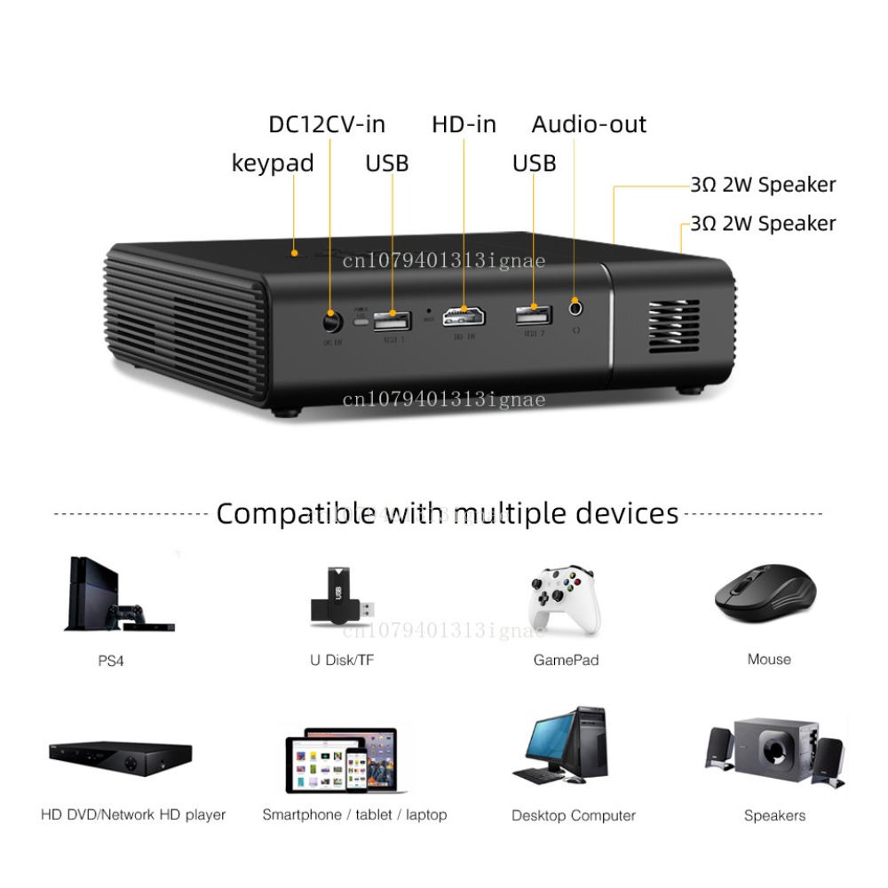 U30 Top Sale 3D 4K Projector P - Home Cinema Projector 4K review and price