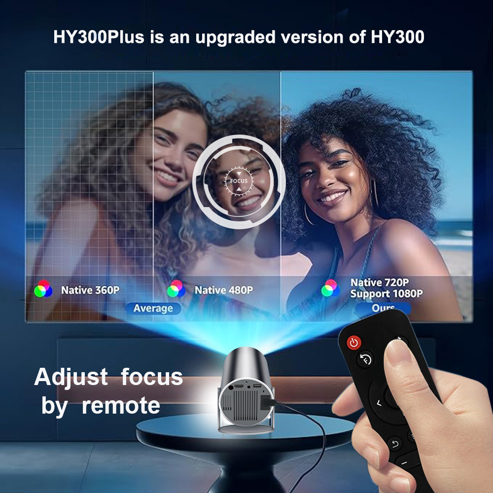 DITONG HY300 Plus HD Projector - Video Home Cinema review and price