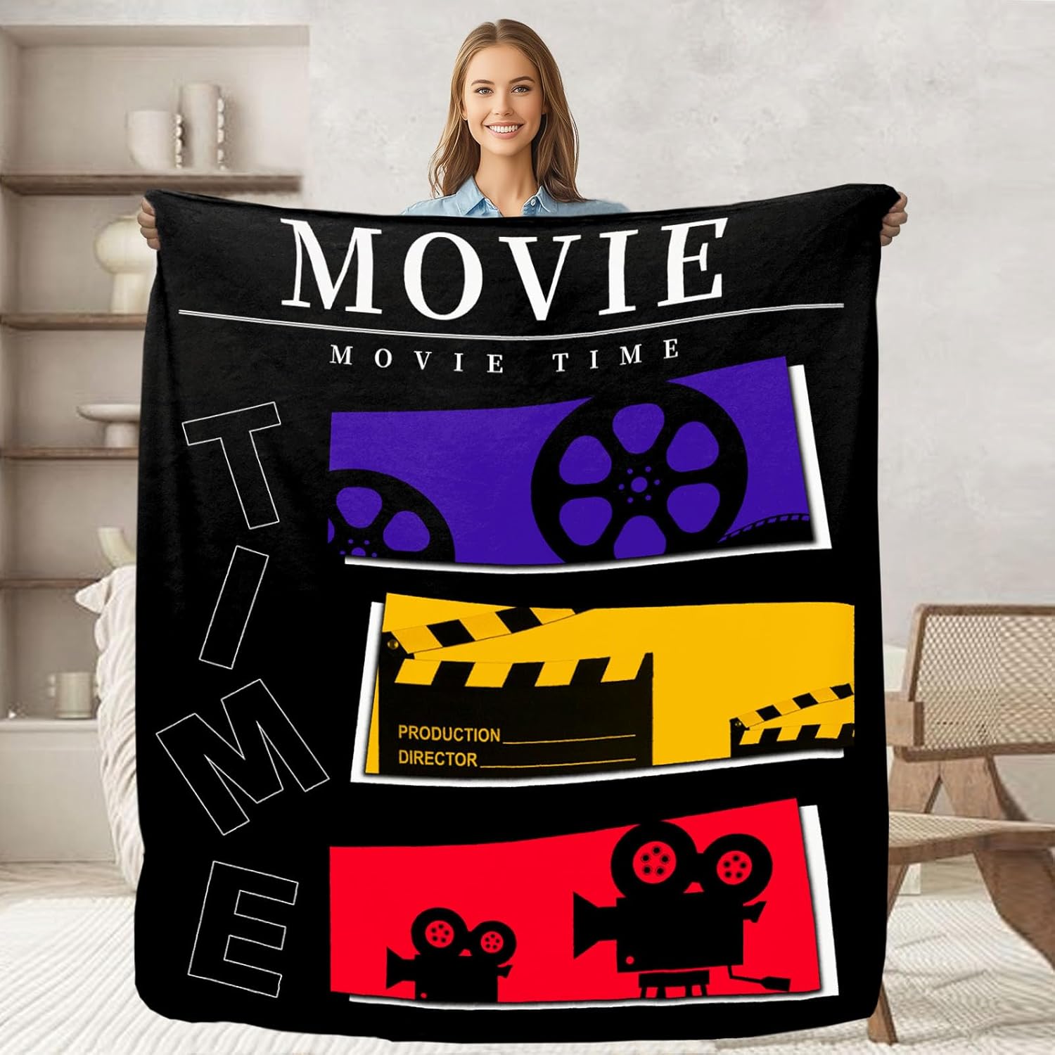Movie Throw Blanket for Movie  - Home Cinema Kids review and price