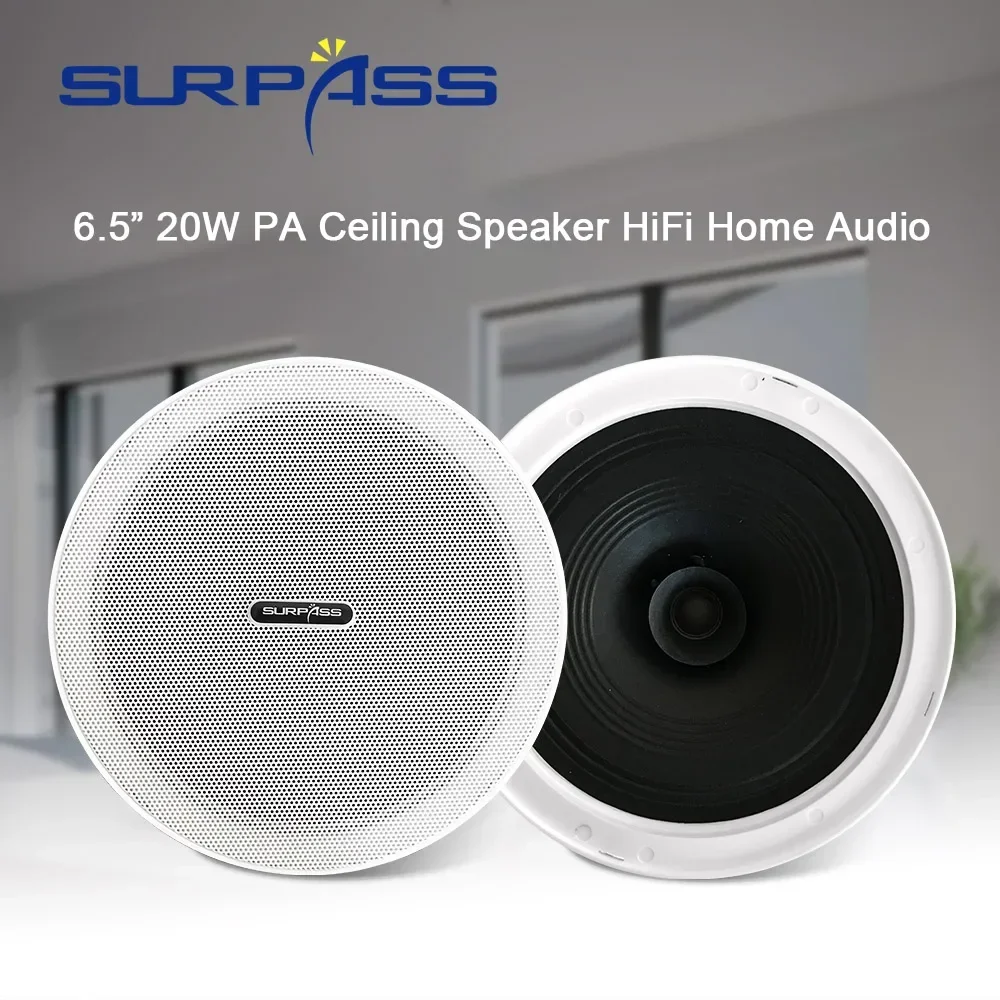 6.5 inch 20W Ceiling Speakers  - Home Cinema System review and price