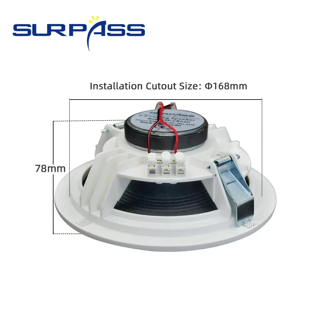 6.5 inch 20W Ceiling Speakers  - Home Cinema System review and price