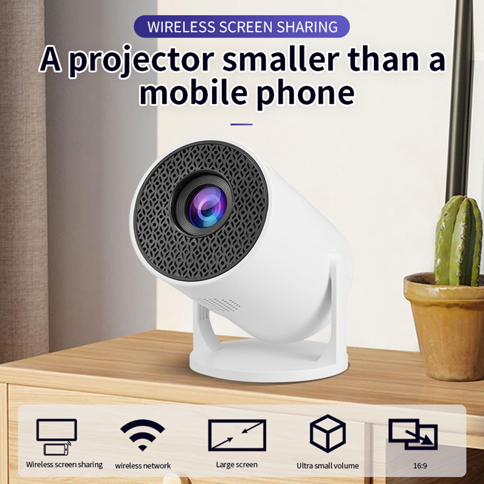 M5 8K Wifi 6 Projector Ultra H - Home Cinema Led Projector review and price
