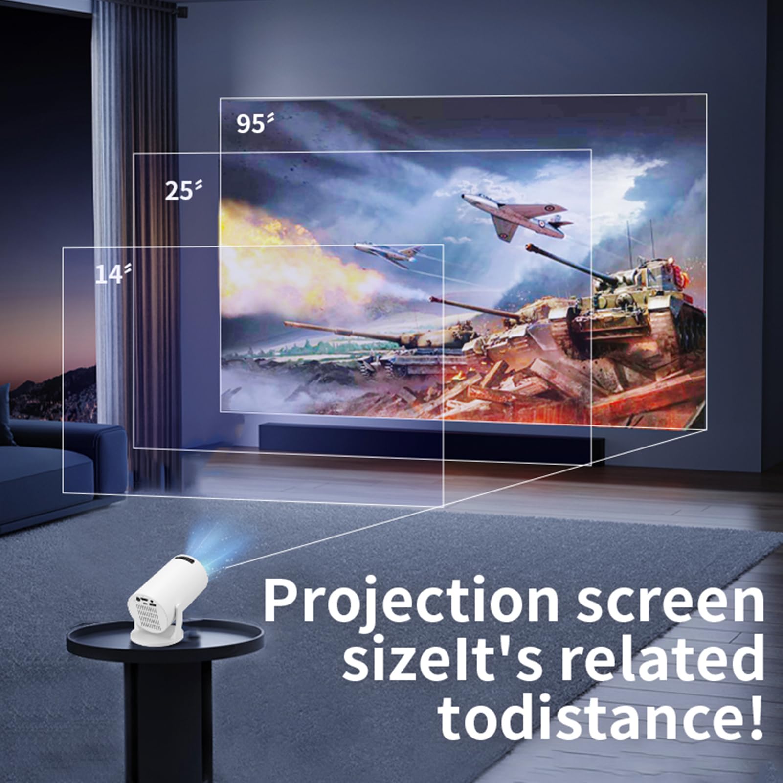 M5 8K Wifi 6 Projector Ultra H - Home Cinema Led Projector review and price