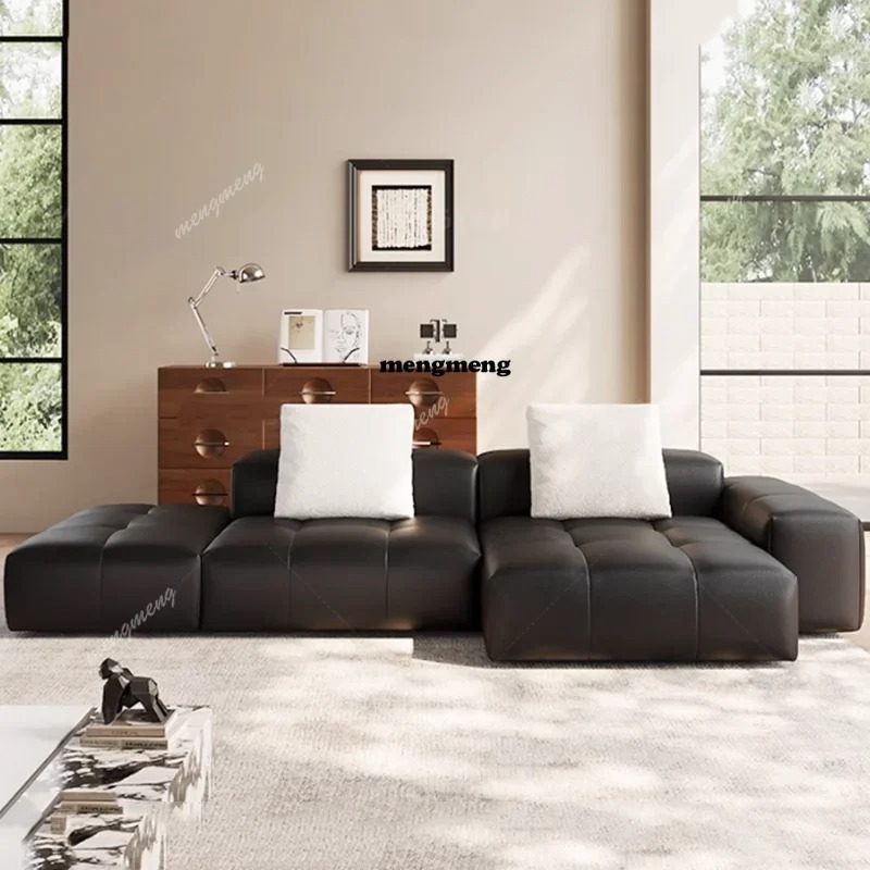 Nordic Leather Compressed Sofa - Home Cinema Luxury review and price