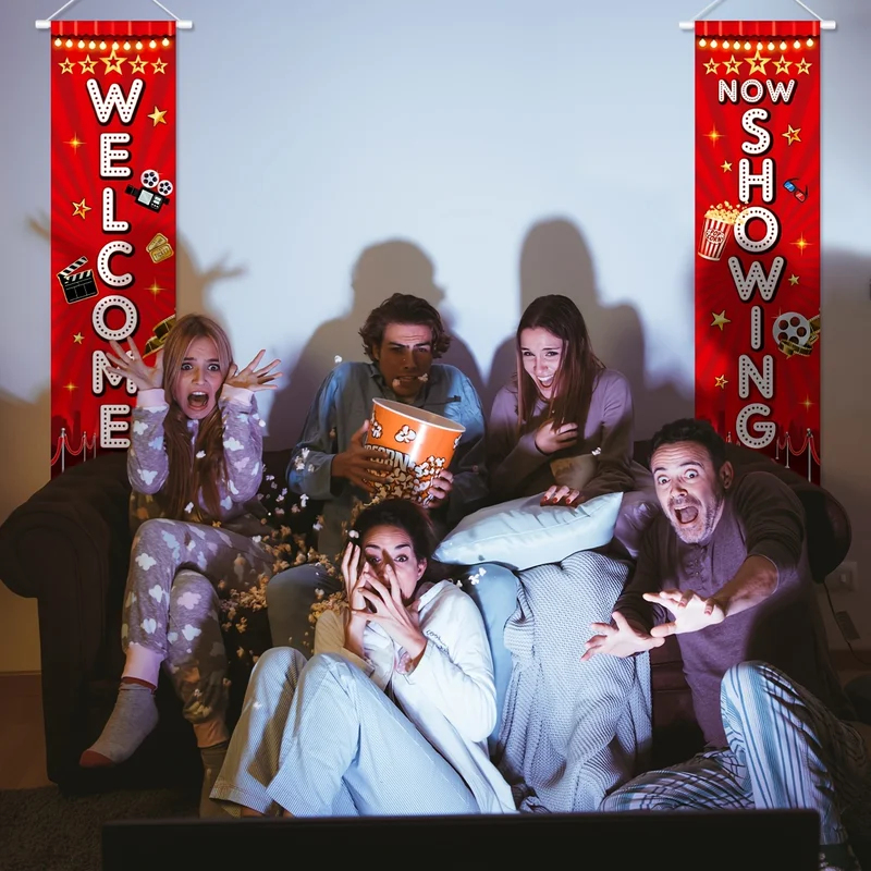 1 pair, 2D flat, red neon welc - Home Cinema Events review and price