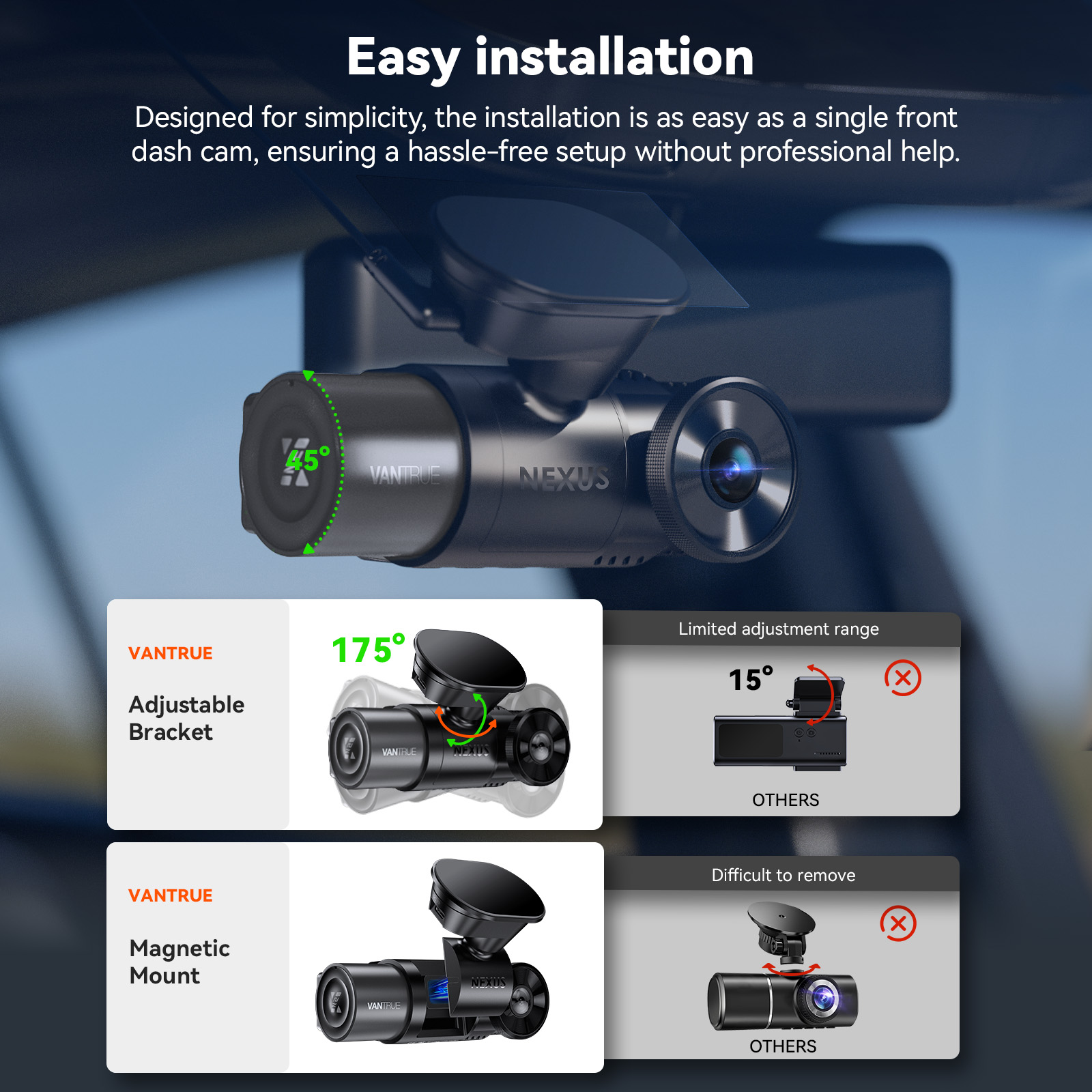 Vantrue N2X 2.7K HDR Dashcam F - Home Cinema Blu Ray Sony review and price