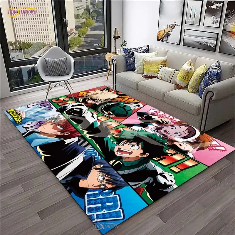 My Hero Cartoon Anime Carpet f - Home Cinema Kids review and price