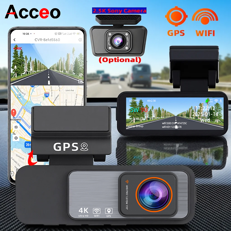 ACCEO 4K Car Dashcam Car DVR w - Home Cinema Blu Ray Sony review and price