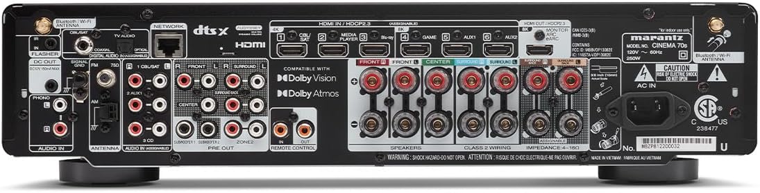 Marantz Cinema 70S 7.2-Ch Rece - Home Cinema Receiver review and price