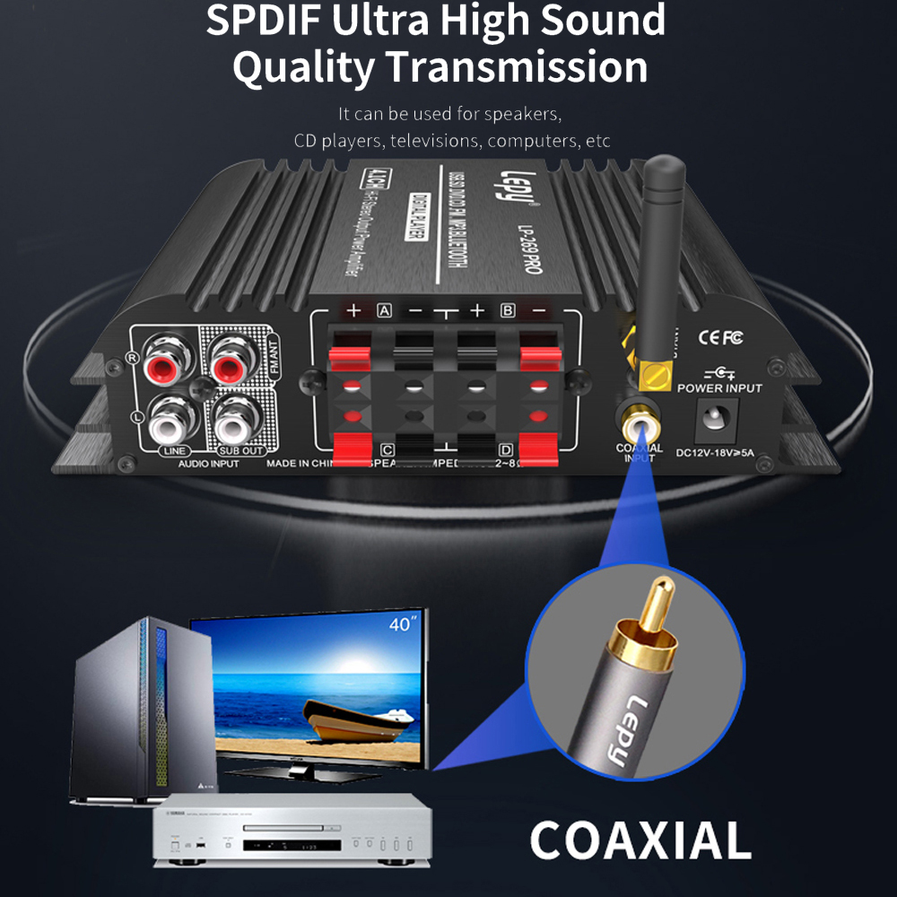 LEPY LP-269PRO 4.1 Channel Amp - Home Cinema System review and price