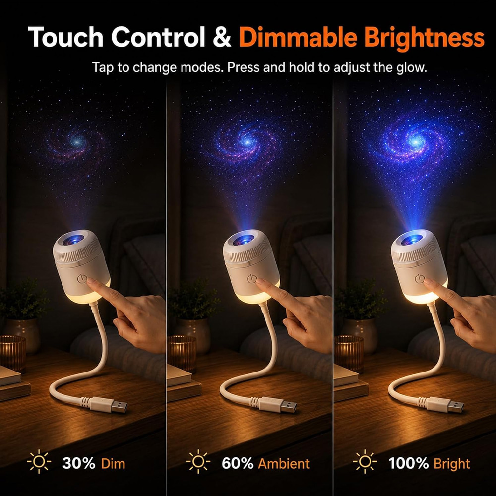 24 Slides Rotatable Galaxy Sta - Home Cinema Led Projector review and price