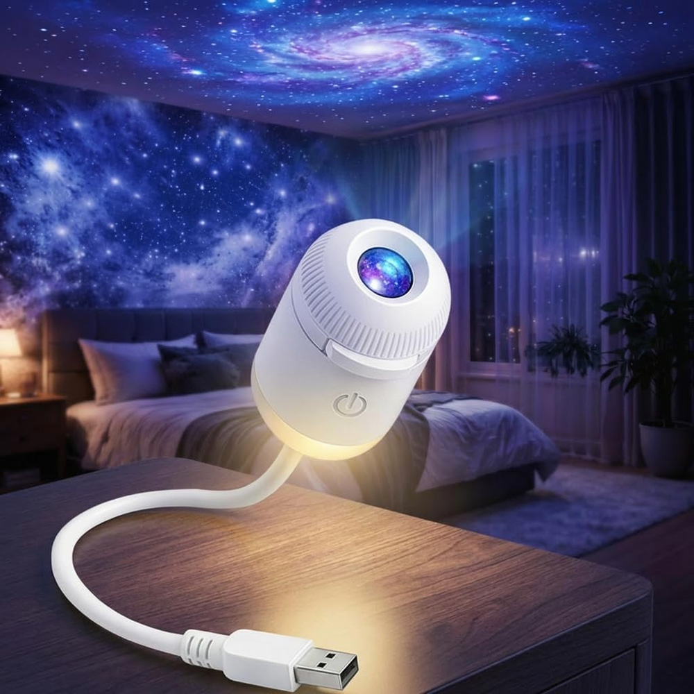 24 Slides Rotatable Galaxy Sta - Home Cinema Led Projector review and price