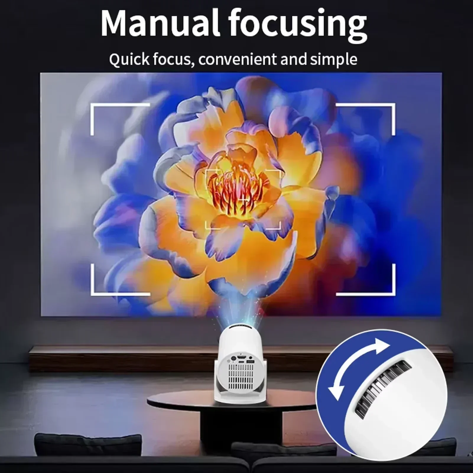 Hot Sale Mini HY300 Smart Proj - Video Home Cinema review and price