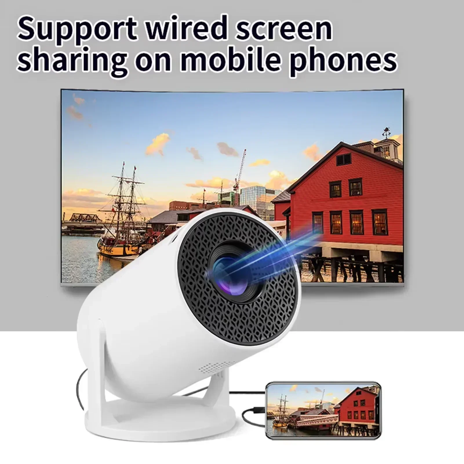Hot Sale Mini HY300 Smart Proj - Video Home Cinema review and price
