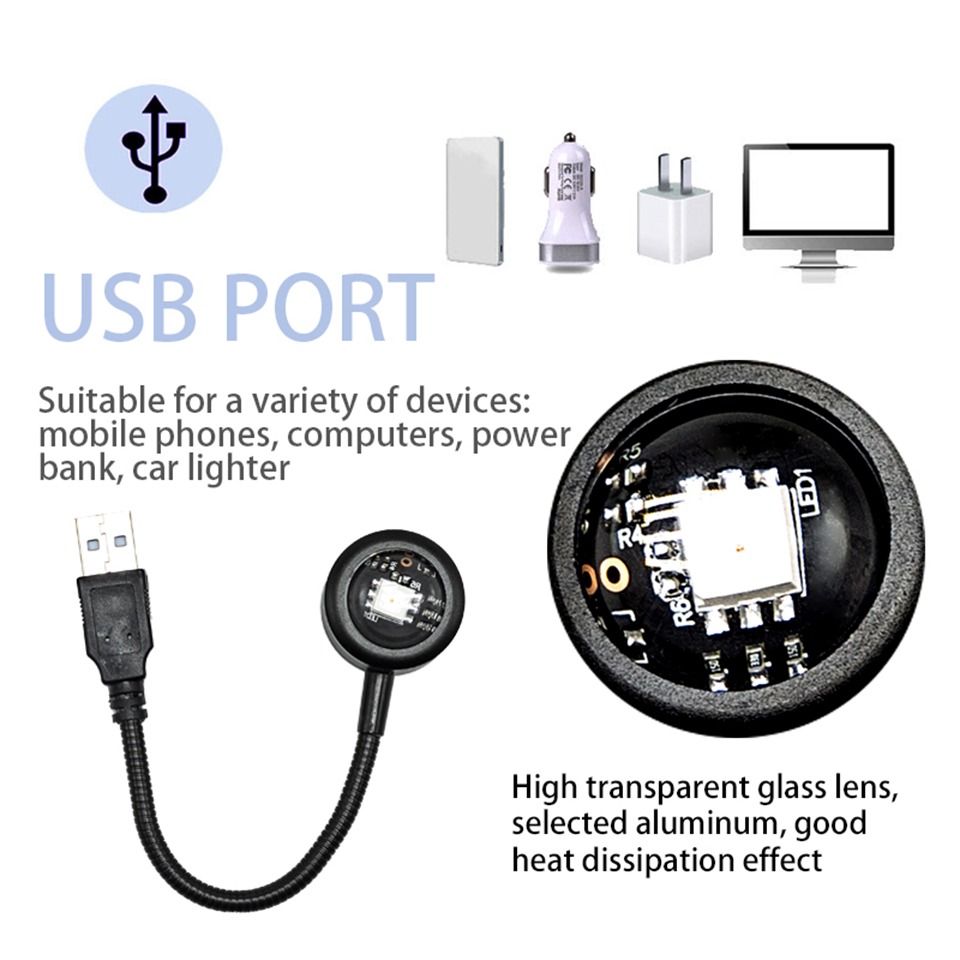 USB LED Sunset Lamp Projector  - Home Cinema Led Projector review and price