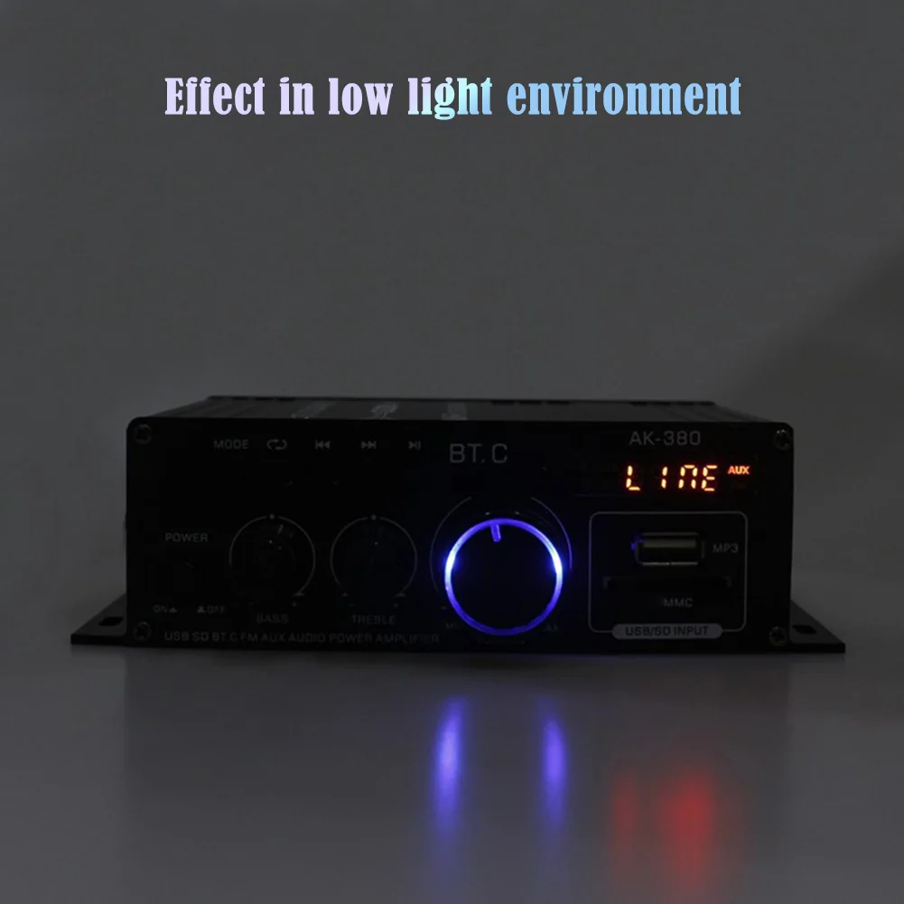 AK-380 800W Home Car Power Amp - Home Cinema Receiver review and price