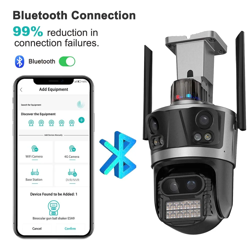ICsee Security Camera 8K 16MP  - Home Cinema Outdoor review and price