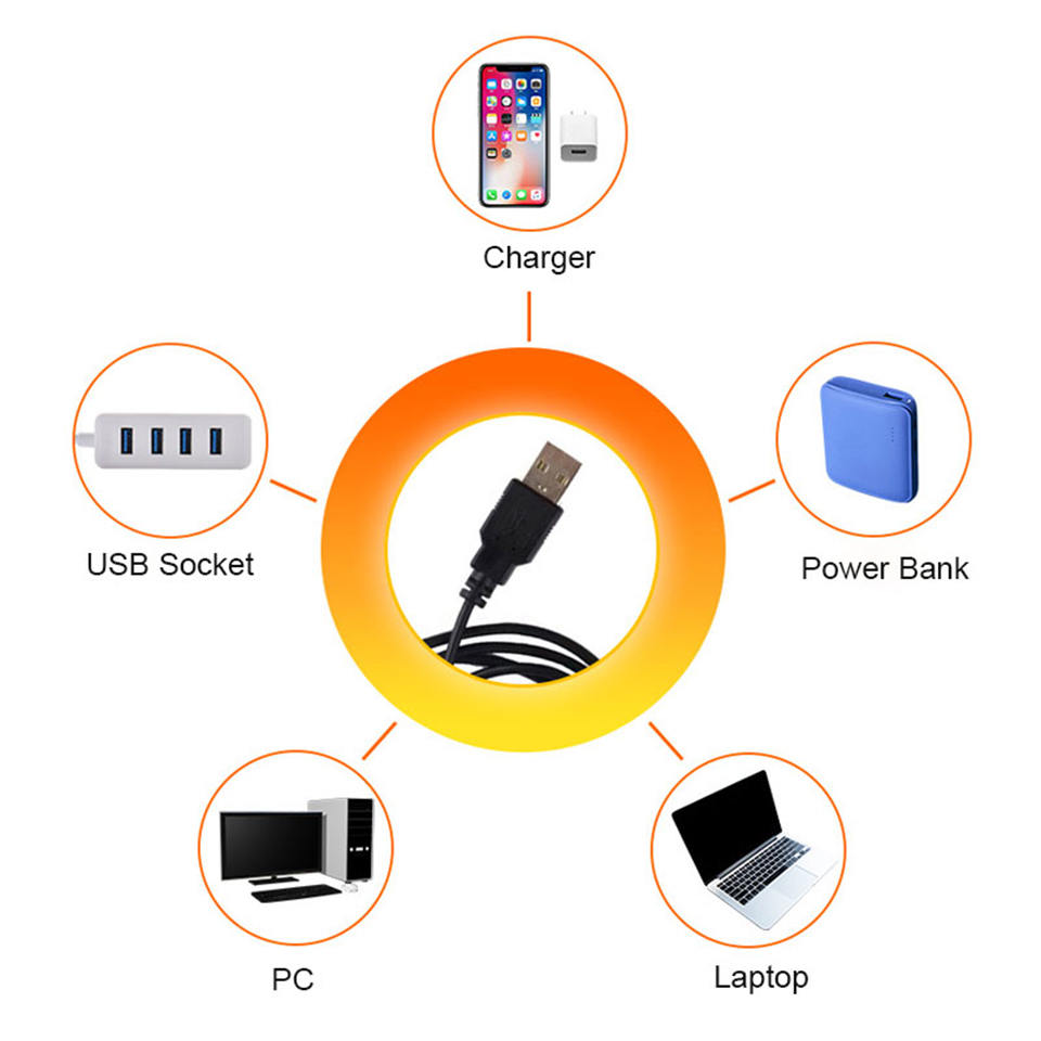 1x USB Sunset Lamp LED Rainbow - Home Cinema Led Projector review and price
