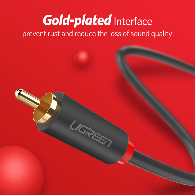 UGREEN 2RCA to 2 RCA Male to M - Home Cinema Hall review and price
