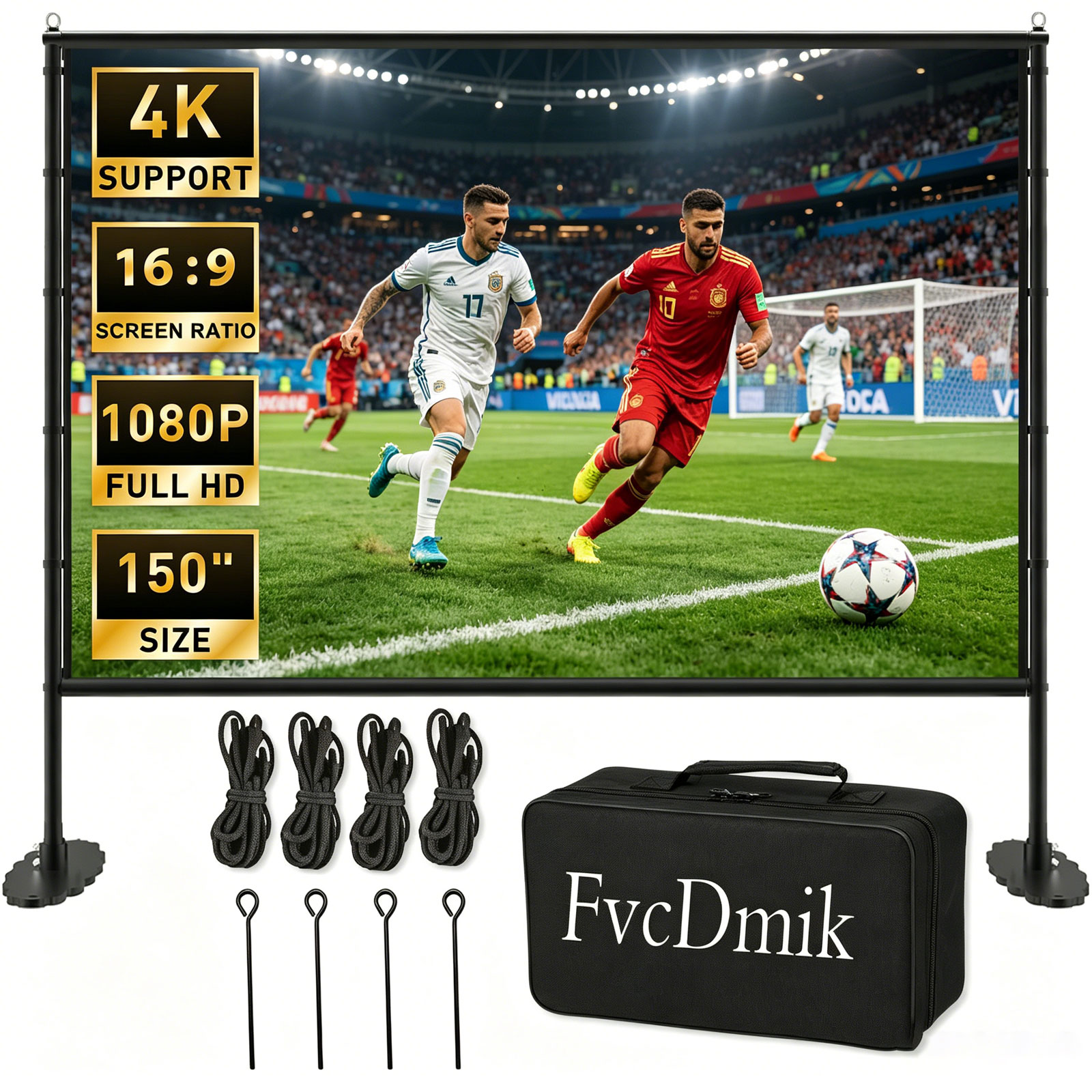 150 inch Projector Screen with - Home Cinema Events review and price