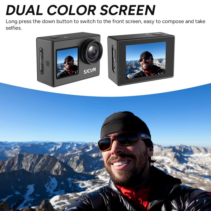 Dual Screen-SJ4000 SJCAM Helme - Home Cinema Outdoor review and price