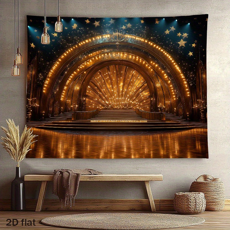 Luxury Golden Theater Stage Ar - Home Cinema Events review and price