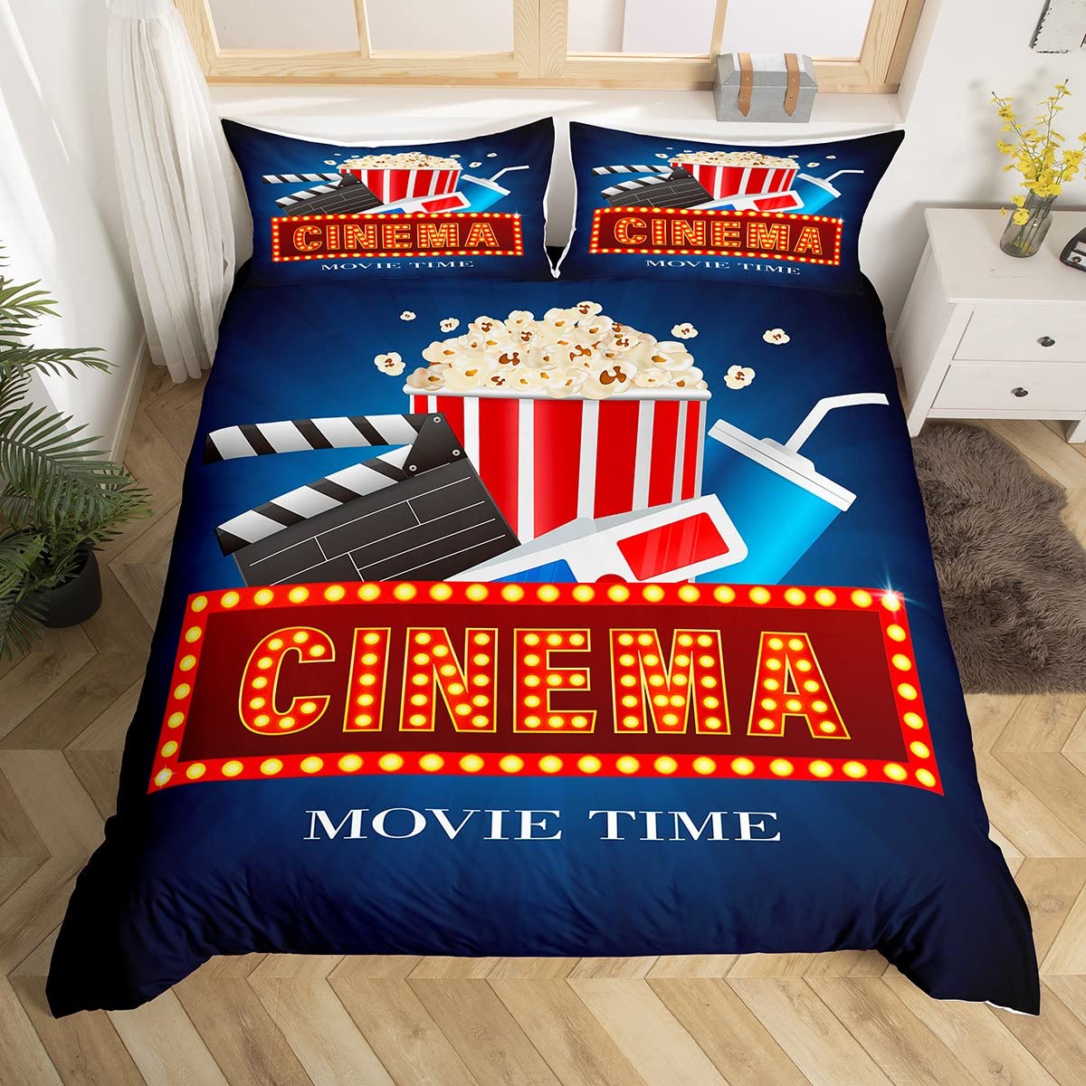 Vintage Cinema Ticket Duvet Co - Home Cinema Kids review and price