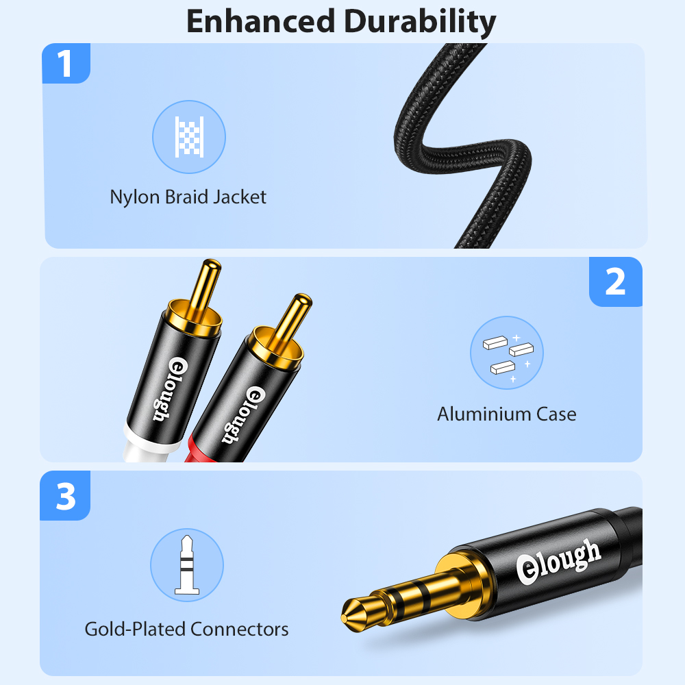 Elough RCA Cable AUX RCA Speak - Home Cinema Hall review and price