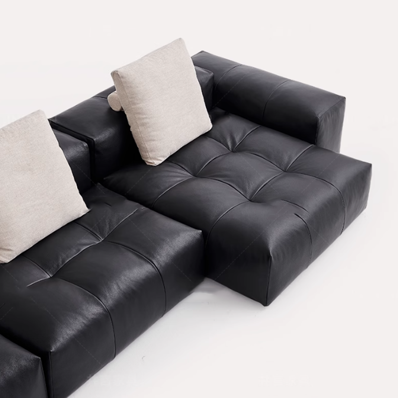 Nordic Leather Compressed Sofa - Home Cinema Luxury review and price