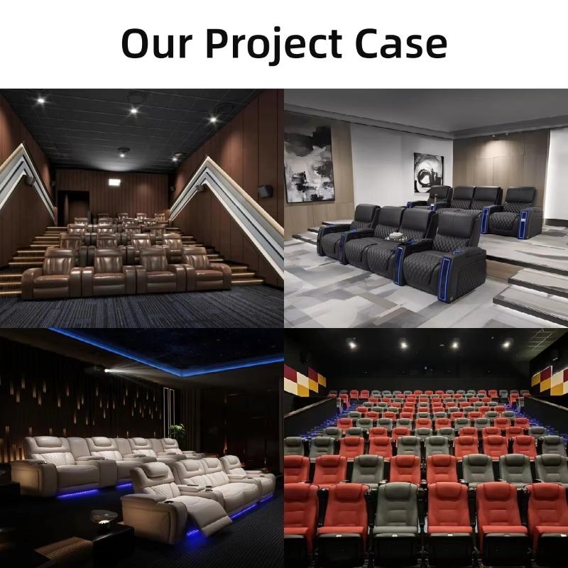 Luxury Manual Cinema Sofas Rec - Home Cinema Luxury review and price