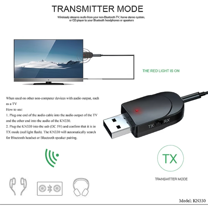 KN330 3 in 1 Bluetooth 5.0 Tra - Home Cinema Receiver review and price